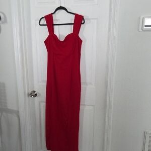 Justify Red Maxi Dress NWT XL